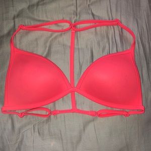 PINK racerback push-up triangle top